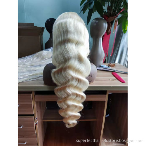 Wholesale Bodywave Virgin Brazilian Human Hair Wigs Lace Front , Best Quality Raw Cuticle Aligned Hair Wig with Baby Hair